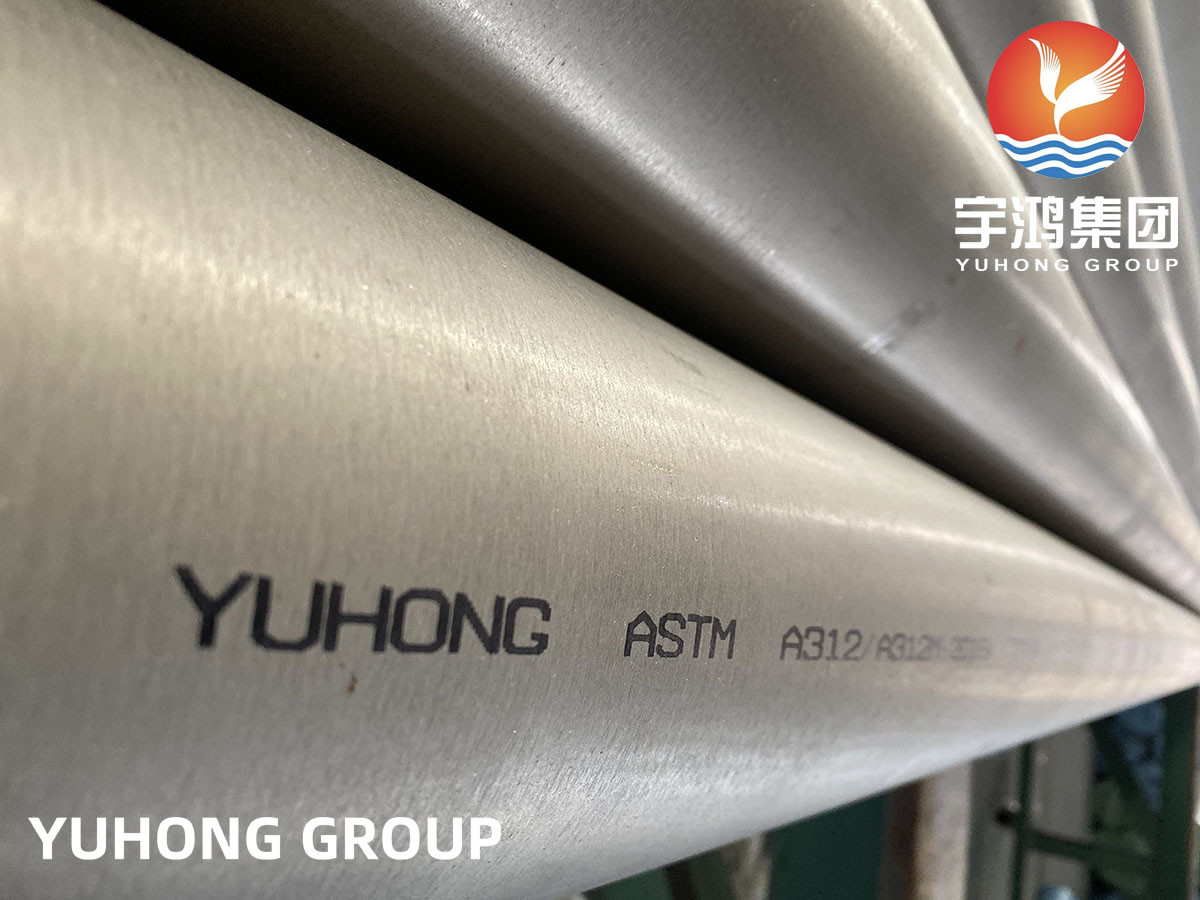 ASTM A312 TP316L Stainless Steel Pipe Large Outside Diameter For High Resistant To Chloride Corrosion
