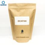 Zipper Biodegradable PLA Stand Up Coffee Bag 200 Microns