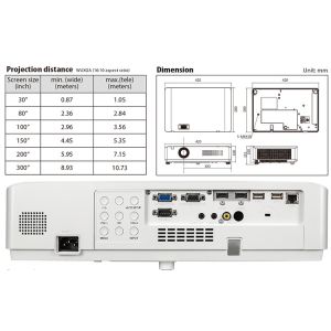 Flyin Laser Light Source 4k Hdr Wxga Educational Projector 4500 Lumens
