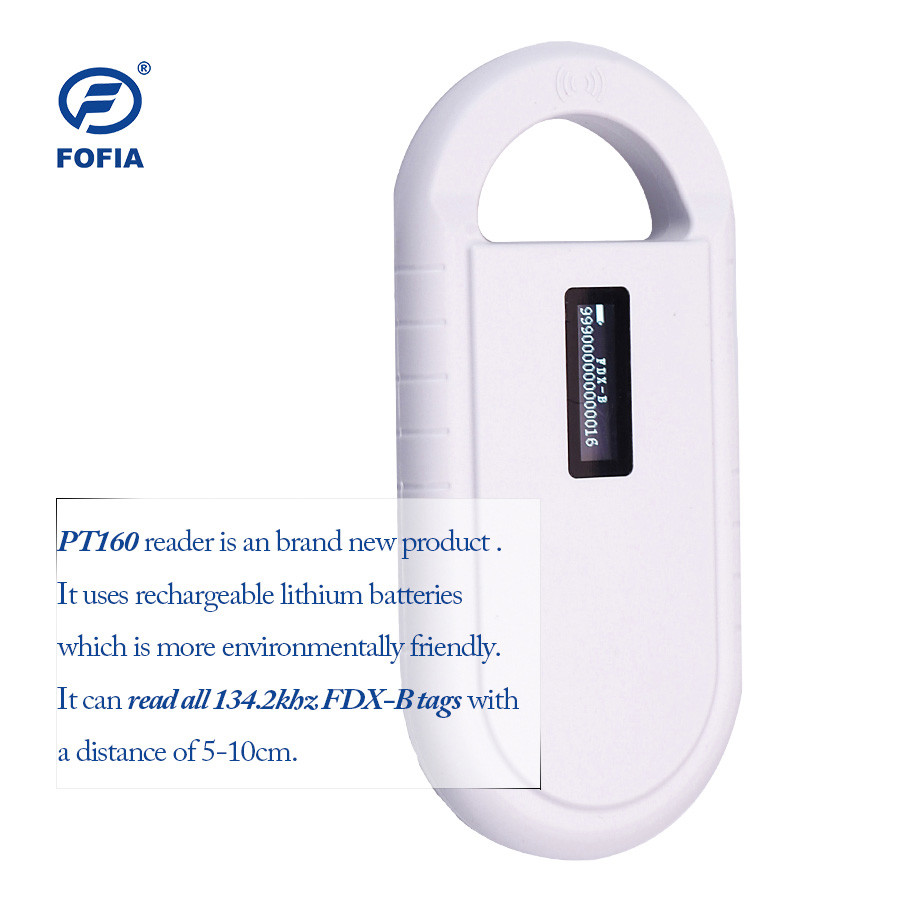New Handheld Microchip Scannner For Pets 134.2khz RFID USB Scanner Animal ID Tag Chip Pet Microchip Reader