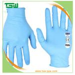 Nonwoven Disposable 240mm Nitrile Examination Gloves
