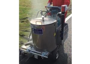 China Thermoplastic Line Dispenser Road Painting Machine factory