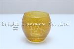 Gold blown candle holder, decorative candle holder wholesale