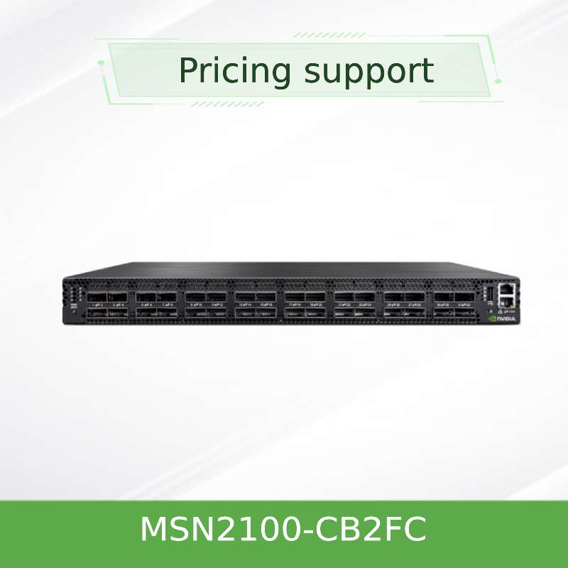 NVIDIA Spectrum SN2100 MSN2100-CB2FC 100GbE Open Ethernet Switch | 16-Port QSFP28 | Data Center & Cloud Networking