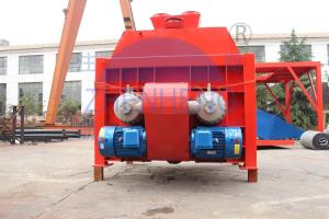 China Forced Twin Shaft JS1500 Concrete Mixer Durable For Hzs90 Concrete Mixing Plant Host factory
