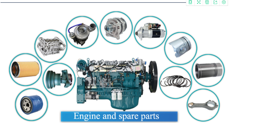 Heavy Trucks Front Exhaust Manifold VG2600111137 for Sinotruk HOWO Auto Spare Part Weichai Shacman FAW Dongfeng Engine