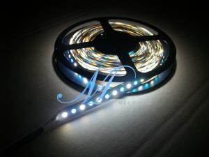 China RGB+WHITE LED STRIP LIGHT EPISTAR 5050SMD DC12V 12mm WHITE BOARD 60LEDs factory