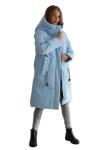 FODARLLOY Ladies Warm Hooded Cotton-padded Clothes Slim Long Down Winter Jackets