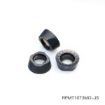 RPMT10T3MOE-JS Metallic Silver Carbide Turning Milling Cutter Inserts