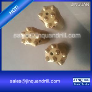 China 34mm 7 tungsten carbide buttons 12 degree tapered button bits factory