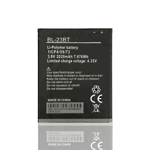 China 2020mAh BL-23BT Replacement Battery for Tecno M6 Rechargeable Batteries in High Demand factory
