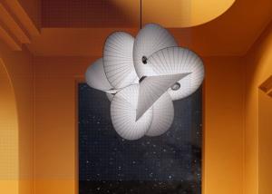 China Nordic modern simple dining table lamp creative restaurant rose living room lamp factory