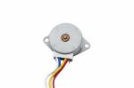 Geared PM Stepper Motor 15 Degree 24V 25MM Micro Electric Automatic Control