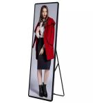 Portable Indoor Floor Standing P2.5 Led Standee Poster Display Electronic poster
