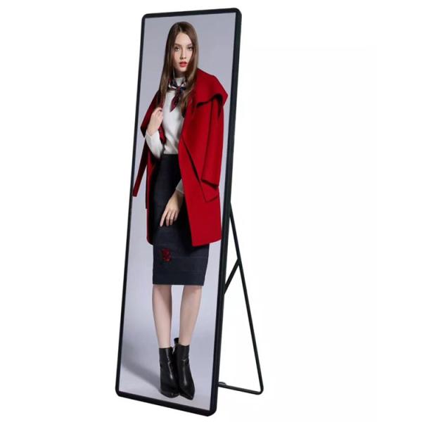 Portable Indoor Floor Standing P2.5 Led Standee Poster Display Electronic poster