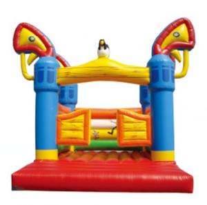 China Funny Outdoor Playground Inflatable Bouncy House for Sale Bounce Castle Children Paradise factory