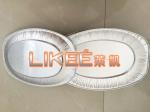 Wrinkle wall 750ml Aluminium Foil Food Container No Color Fade