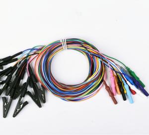 China Reusable Colorful Alligator Clips 12 Colors With Standard 1 Pin DIN factory