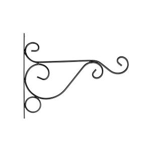 China Flower 21*25.5cm Metal Hanging Plant Bracket Indoor on sale