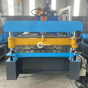 China 0.8mm Ibr Double Layer Roofing Sheet Roll Forming Machine Supplier factory