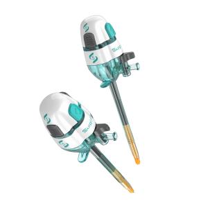 China Surgsci 5mm Bladed Trocar Disposable Trocar with Blade Tip in Shield factory