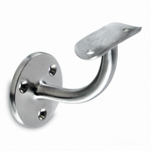 China Inox Casting Handrail Bracket for Modern Stainless Steel Staircase Railing factory
