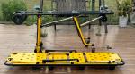 First Aid Aluminum Alloy Ambulance Stretcher with Folding Leg Mechanical