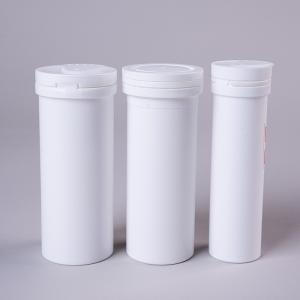 China PP Base Material Multivitamin Vitamin C Private Label Effervescent Tablet Cube Bottle factory