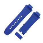 SHX Wide Lug Mens Rubber Watch Bands 31mm Curved End Design