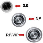 NOBEL BIOCARE Active® Implant Internal Titanium Pre Milled Abutment 10mm 3.0mm/ NP(3.5mm)/ RP(4.3/5.0mm)/ WP(5.5mm)