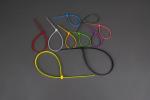 12 Series Industrial Strength Nylon Zip Wire Adjustable Plastic Cable Ties