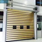 Electrical Control 1.5kw 40mm Window High Speed Spiral Door