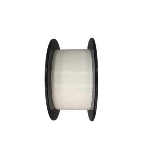 China CFOFC™️ Micro FTTH Invisible Transparent Clear TAC Fiber Cable 1.2mm factory