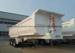 Heavy Duty Dumper Semi Trailer Truck for 3 Axles U shape Hydraulic dump Tipper