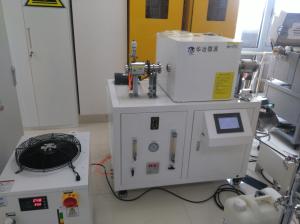 China 100mm Tube Stirred Tube Oven 30mm Corundum Crucibles Fine Grain Size Sintering factory