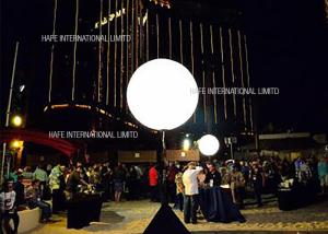 China Moon Balloon Event Space Lighting , 1.6 M Waterproof Led Wedding Lights Banquet Hall Lighting factory