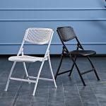 Foldable White Metal Plastic Stackable Chairs for Outdoor Hotel Garden Party
