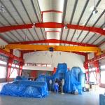 Industrial A3 Single Girder EOT Crane European Style Overhead
