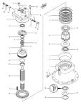 M2X210 Kawasaki Swing Motor Parts For Excavator EX300-3SM EX300-5SM ZAX270SM