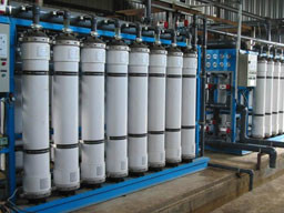 China Pvdf Washable Ultrafiltration System Hollow Fiber Membrane Column factory