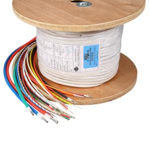China 200C UL758 26AWG Rubber Insulated Electrical Wire factory