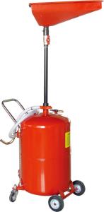 China Air Operated 65 Gallon Portable Waste Oil Drain Tank factory