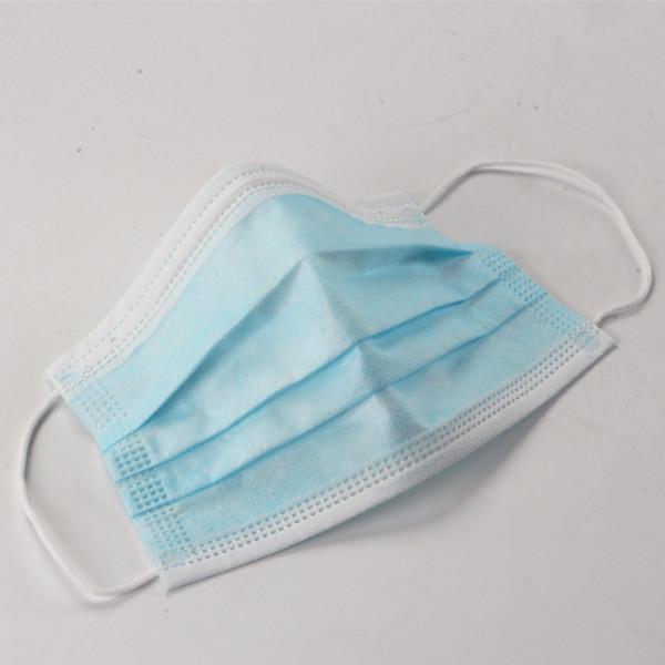 3 Ply Non Woven Face Disposable Protective Durable Earloops High Barrier And