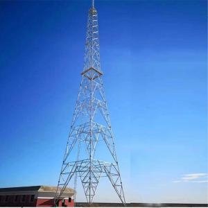 China 15m GSM 4 Legged Tower Lattice Transmission Q235 factory