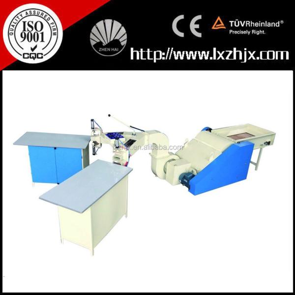 HFC-700 polyester fiber pillow cushion sofa stuffing filling machine