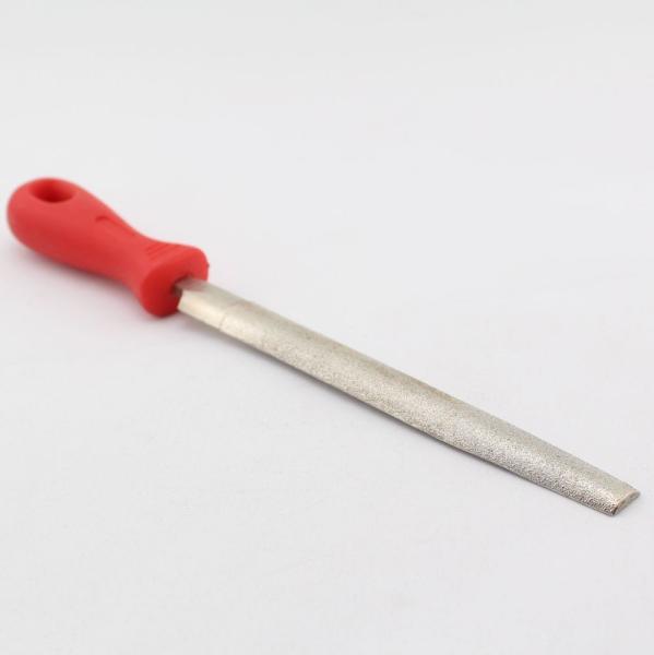 Half Round Diamond Hand File Long Term Wear Resistant Smooth Surface After