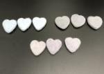 Cute Heart Pattern Coloured Felt Balls For Home Decor Room Ornaments
