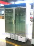 Supermarket refrigerated glass door beverage showcase - Fresh Meadows