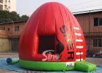 Red dome AFL Australian football kids jumping castle for outdoor parties N