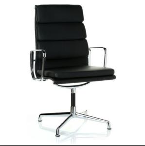 China Fashionable Soft Pad Executive Chair , Comfortable Desk Chair No Wheels factory